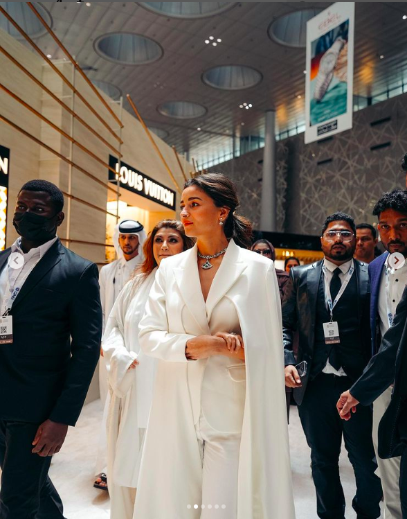 Alia Bhatt Kapoor visit Doha