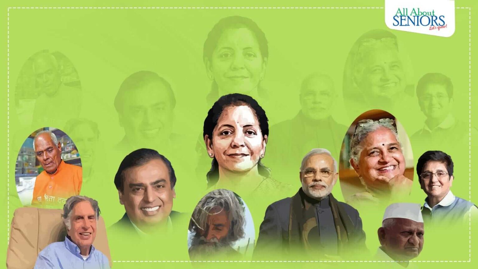 10 inspirational senior citizens of India