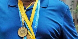 “Om Seth swimming confidently at 82, symbolizing healthy ageing, vibrant living, and longevity.”