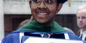 “Dr. Balamurali Ambati, the world’s youngest doctor, symbolizing passion, vibrant living, and lifelong purpose.”