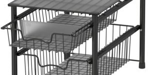 “Neatly organized home storage essentials creating a calm, clutter-free space that supports healthy ageing and vibrant living.”