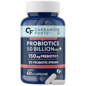 Gut health and immunity probiotic supplement bottle