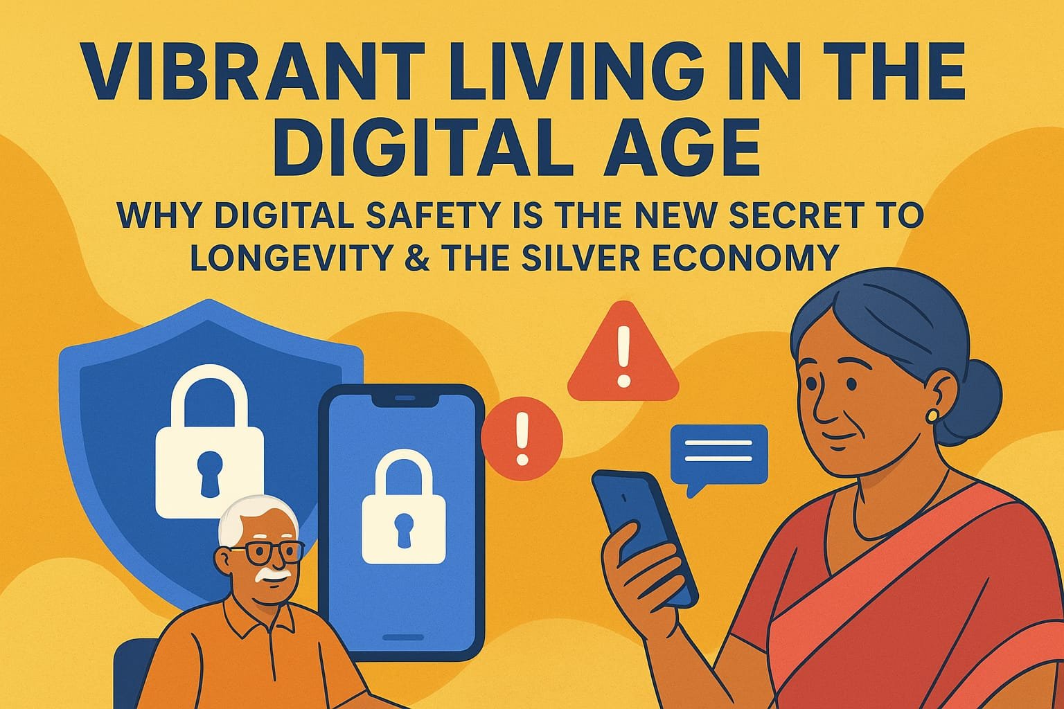 Vibrant Living in the Digital Age: Why Digital Safety Is the New Secret to Longevity & the Silver Economy