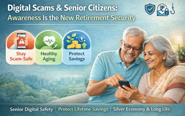 Online scams targeting senior citizens use fear, urgency, and trust to steal money and personal information.