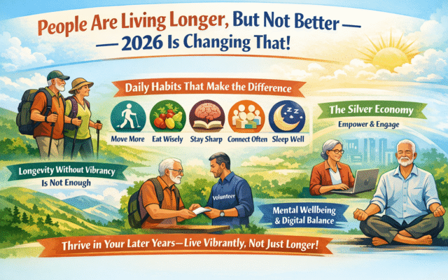 Living longer is common. Living healthier in 2026 is the real goal.