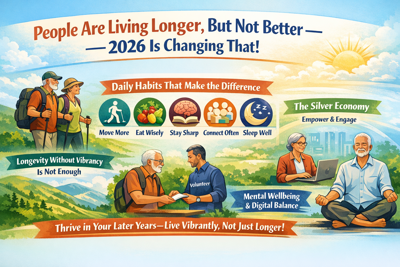 Living longer is common. Living healthier in 2026 is the real goal.
