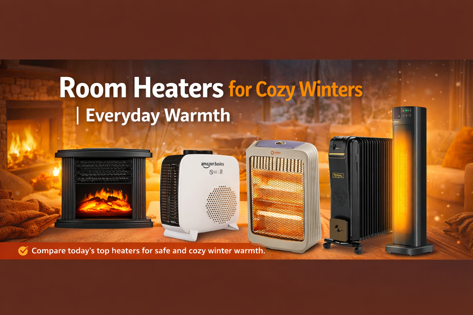 5 Must-Have Room Heaters for Cozy Winters – Comfort, Warmth & Everyday Wellbeing