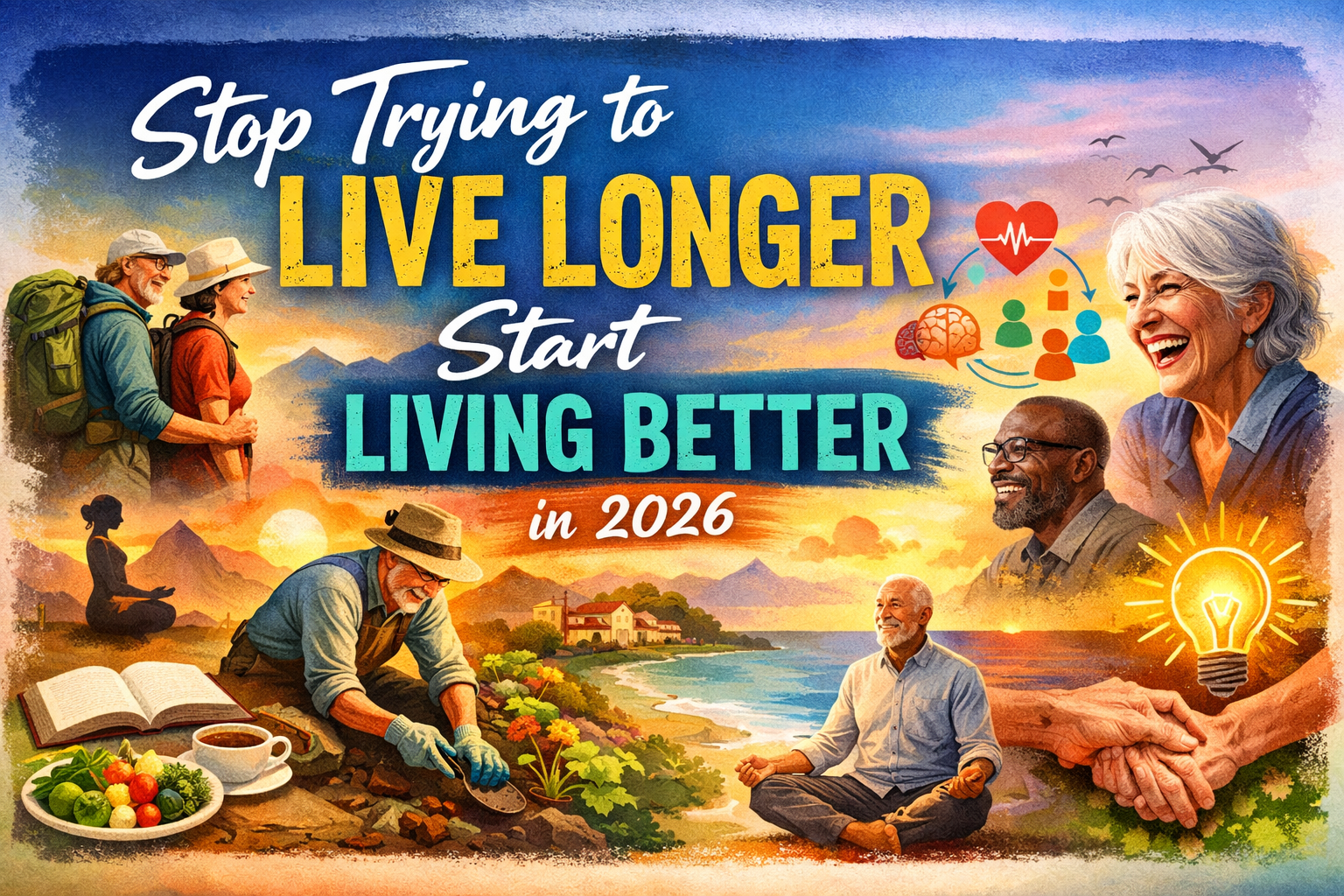 Stop Trying to Live Longer. Start Living Better in 2026